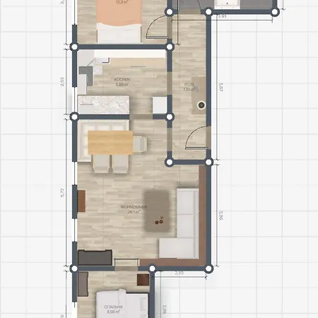 Apartamento Haus Der Weine *