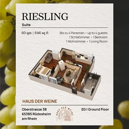 Haus Der Weine Apartament *